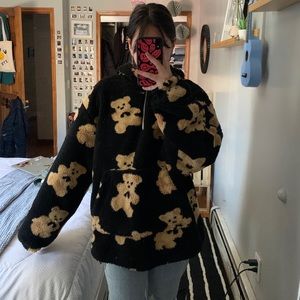 Sherpa Bear hoodie